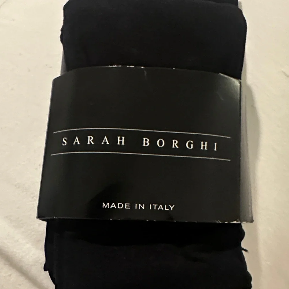 2 Pairs - Sarah Borghi Black Tights Size M/L